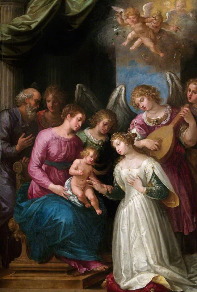 Matrimonio mistico di Santa Caterina da Siena